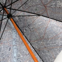 イギリス地図柄の傘