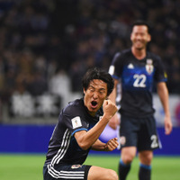 サッカー日本代表の金崎夢生 参考画像（2016年3月24日）
