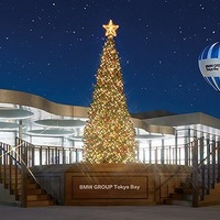 【クリスマス】高さ6mの巨大ツリー…BMW、お台場の新拠点でイベント 画像