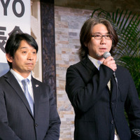 エントラント代表・安藝貴範氏（右）、チーム監督・片山右京氏（左）
