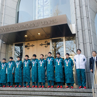 青山学院大学が箱根駅伝報告会を開催（2017年1月7日）