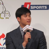 侍ジャパン・大谷翔平&秋山翔吾登壇「J SPORTS 開局20周年プレス発表会」