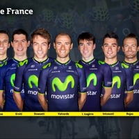 2014ツール・ド・フランスに予備登録されたモビスターの13選手