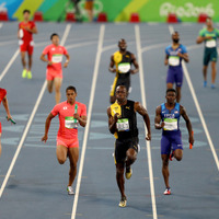 リオデジャネイロ五輪男子4×100mリレー決勝 参考画像（2016年8月19日）