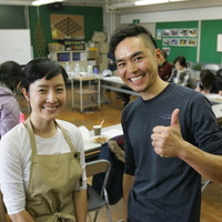 アスリートフード研究家の池田清子。右はご主人でMTB選手の祐樹さん