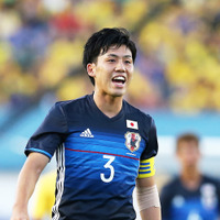 サッカー日本代表の遠藤航 参考画像（2016年6月7日）