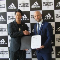 アディダス、ヤクルト・山田哲人と複数年契約を締結…3年連続トリプルスリーをバックアップ 画像
