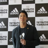 アディダス ジャパン 山田哲人選手契約発表会（2017年3月29日）