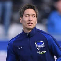 3試合連続ベンチスタートの原口元気（2017年1月29日）