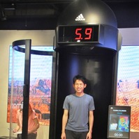 槙野智章も体験したアディダスの冷却機能を体験.（2017年4月17日）
