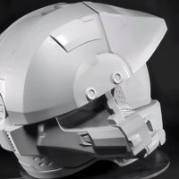 『Halo』マスターチーフ仕様のバイク・ヘルメットの動画イメージキャプチャ