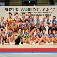 エアロビック世界大会、日本代表がメダル9個獲得 画像