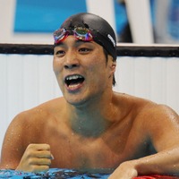 ゲストとして登場予定 元競泳の立石諒 参考画像（2012年8月1日）