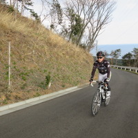 気仙沼大島の最高峰、亀山をロードバイクで目指す