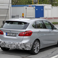 BMW 2シリーズ　アクティブ ツアラー　スクープ写真