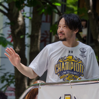 栃木ブレックスのBリーグ優勝パレードが開催（2017年6月3日）