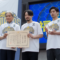 Bリーグ初代王者の栃木ブレックスが優勝報告会を開催（2017年6月3日）