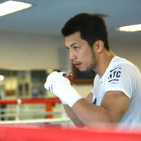 帝拳ジムでトレーニングをする村田諒太