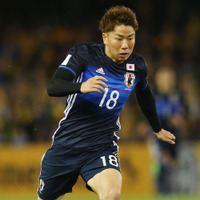サッカー日本代表の浅野拓磨 参考画像（2016年10月11日）