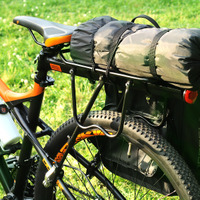 自転車の運搬力を向上させる「荷台」と「収納容量可変バッグ」発売 画像
