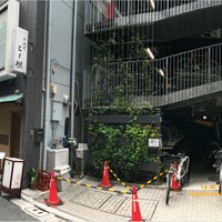 歌舞伎座の駐輪場