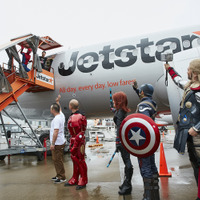 ジェットスターの特別塗装機“スパイダージェット”が6月21日から運行開始