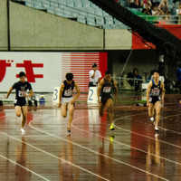 第101回日本陸上競技選手権大会、男子100m決勝（2017年6月24日）