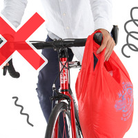 折りたためるパッカブル構造の自転車用バッグ「バイシクルエコリュック」発売