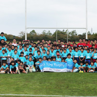 小学生対象のタグラグビー教室「AIG Tag Rugby Tour」が全国6箇所で開催