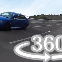【360度 VR試乗】スバルテストコースに独占潜入！WRX でバンク最高速走行