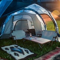コールマン×Monro「INDIGO LABEL」が新商品のテント、チェア＆テーブル発売