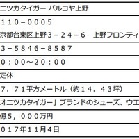 アシックス、オニツカタイガー直営店を新宿と上野に11月オープン