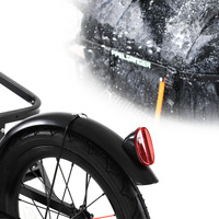 スリムな自転車用トレーラー「シングルホイールサイクルトレーラー」発売