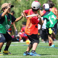 子供向け運動神経向上プログラム「フライングディスク教室」開催