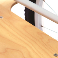 木製デッキを使用した自転車用トレーラー「ウッディサイクルトレーラー」発売