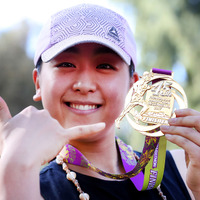 浅田真央、フルマラソン初挑戦で完走に笑顔「ホノルルマラソン最高っ」 画像