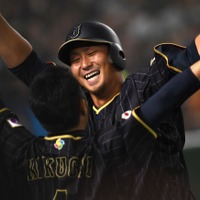 中田翔が均衡を破る決勝弾（2017年3月8日）