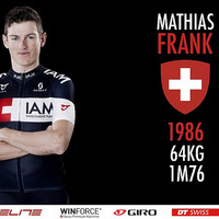 【ツール・ド・フランス14】IAMのフランク、最終コーナーのクラッシュで左大たい骨骨折 画像