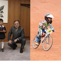 　7月に南アフリカ・ピーターマリッツバーグで開催されたBMX世界選手権に参加し、5～6歳ボーイズクラスで7位入賞を果たした奥山友翔（東京都町田市在住）が、10月19日に石阪丈一町田市長を表敬訪問した。石阪市長は、世界選手権での健闘をたたえるとともに、今月末に迫