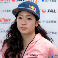第13回ボルダリングジャパンカップで女子4位の野中生萌（2018年2月4日）