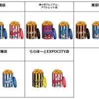 セ・リーグ6球団公式キャラクターが描かれたポップコーン缶発売