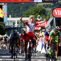 【ツール・ド・フランス14】第12ステージ速報、スプリント勝負でカチューシャのクリストフが初優勝 画像