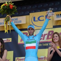 ツール・ド・フランス第10ステージを制したビンチェンツォ・ニーバリ（アスタナ）