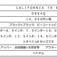 オニツカタイガー×narifuri、自転車向けの機能を取り入れた「CALIFORNIA 78 EX」発売