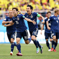 日本代表がコロンビアに勝利！ワールドカップで南米勢に初の勝利をもぎ取る！ 画像