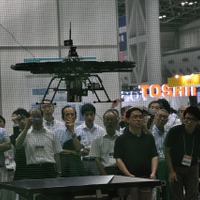 【テクノフロンティア14】自律型電動ヘリのデモ飛行…福島第一原発の建屋内部調査に 画像