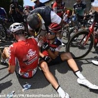 ツール・ド・フランス第9ステージのケガでビヤモーズとククレールが棄権 画像
