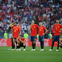 ロシアW杯ベスト16で姿を消したスペイン代表　photo/Getty Images
