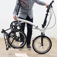 折りたたんだまま転がして移動できる折りたたみ自転車「Harry Quinn Roller163」発売