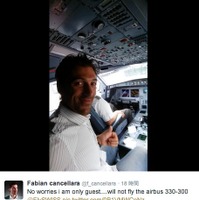 カンチェラーラ、エアバスのコクピットに「エアバスを飛ばすつもりはないよ」 画像